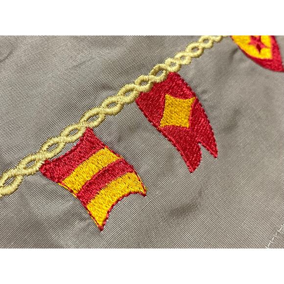 Vintage Woolrich Jacket Men 2XL Beige Multi Pockets double Zip Made in USA - Picture 9 of 16